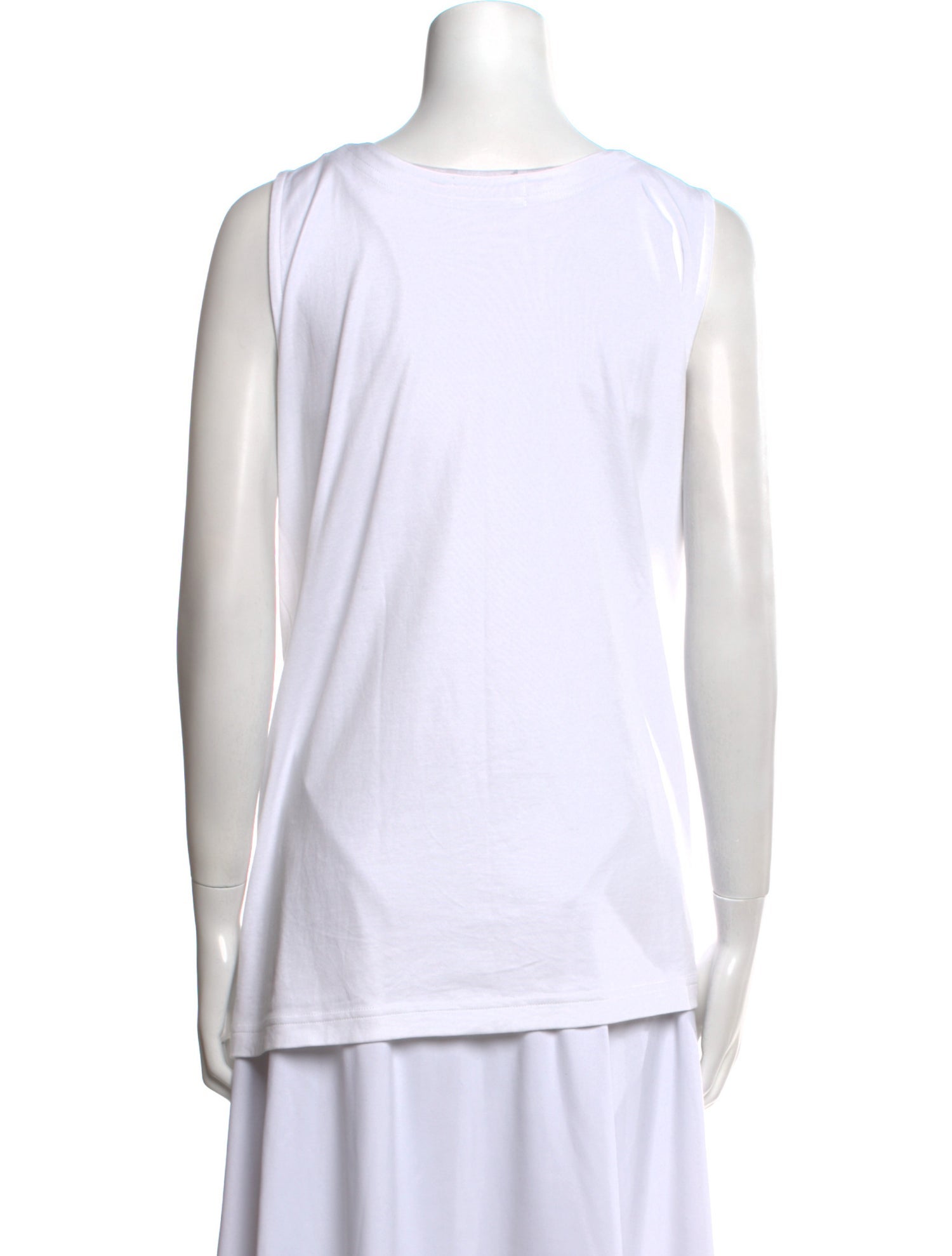 Eskandar Linen Scoop Neck Top
